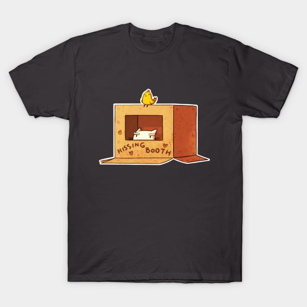 Hissing booth T-Shirt by Extra Ordinary Comics